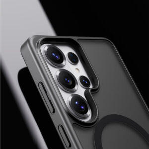 Rock dėklas Guard Touch Matte Series Magnetic skirtas Samsung Galaxy S26 juodos spalvos - Image 5