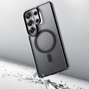 Rock dėklas Guard Touch Matte Series Magnetic skirtas Samsung Galaxy S26 juodos spalvos - Image 8