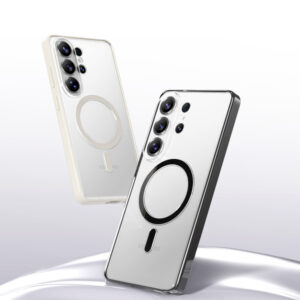 Rock dėklas Crystal Armor Series Magnetic skirtas Samsung Galaxy S26 Ultra juodos spalvos - Image 2