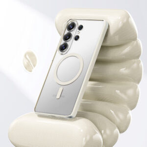 Rock dėklas Crystal Armor Series Magnetic skirtas Samsung Galaxy S26 Ultra juodos spalvos - Image 5