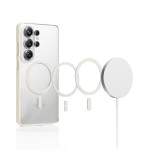 Rock dėklas Crystal Armor Series Magnetic skirtas Samsung Galaxy S26 Ultra juodos spalvos - Image 7