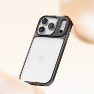 Rock dėklas Guard Lens Protection Series skirtas Apple iPhone 17 skaidrus-juodas - Image 3