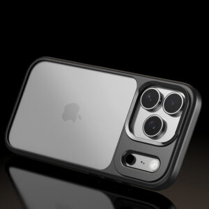 Rock dėklas Guard Lens Protection Series skirtas Apple iPhone 17 skaidrus-juodas - Image 6