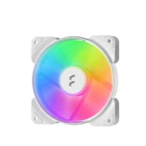 Korpuso aušintuvas Fractal Design Aspect 12 RGB PWM White kompiuterio aušintuvas