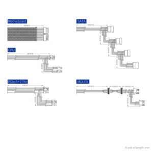 Maitinimo blokas FSP VITA 550BD 550W, 80+Bronze, ATX 3.1 12V PPA5506103 - Image 2