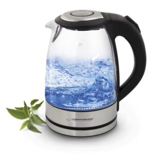 Esperanza EKK012 Elektrinis virdulys 1,7 l stiklas/juodas 2200 W - Image 2