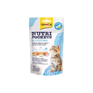 GimCat Nutri Pockets Junior Mix skanėstai katėms 60g