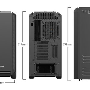 be quiet! Silent Base 601 Window Midi Tower Juoda - Image 2