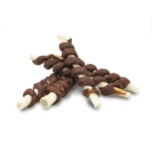 Hau&Miau balti pagaliukai, padengti ėrienos pasta 500g - Image 2