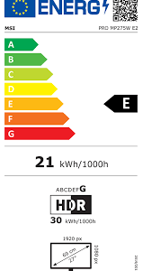 Monitorius MSI PRO MP275W E2 27" / FHD / 120Hz / 1ms (MPRT) baltos spalvos - Image 6