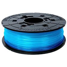 XYZ PLA (NFC) filament spool, Clear Blue, 600gr. 1.75mm