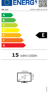 HP 23,8 colių „Series 5 FHD“ monitorius su aukščio reguliavimu - 524sh - Image 4