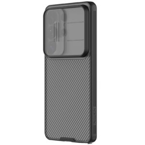 Nillkin CamShield PRO Hard dėklas skirtas Samsung Galaxy S26 Ultra skaidrus juodos spalvos