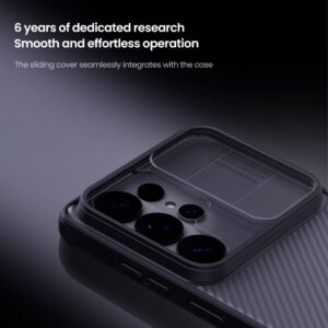 Nillkin CamShield PRO Hard dėklas skirtas Samsung Galaxy S26 Ultra skaidrus juodos spalvos - Image 2