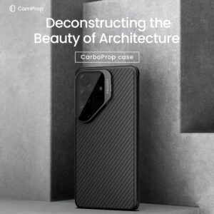 Nillkin CarboProp Aramid Magnetic dėklas skirtas Samsung Galaxy S26 Ultra juodos spalvos/skaidrus - Image 2