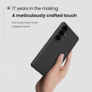 Nillkin Super Frosted PRO Back dėklas skirtas Samsung Galaxy S26 juodos spalvos - Image 2