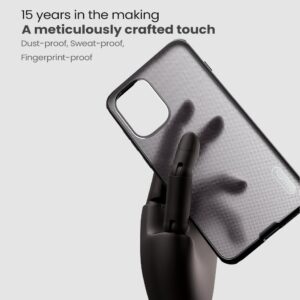 Nillkin Super Frosted PRO Back dėklas skirtas  OnePlus 15R skaidrus juodos spalvos - Image 2