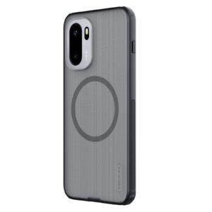 Nillkin Super Frosted PRO Magnetic Back dėklas skirtas OnePlus 15R skaidrus juodos spalvos