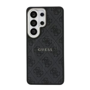 Guess PU Leather 4G Gold Frame Magnetic dėklas skirtas Samsung Galaxy S26 Ultra juodos spalvos - Image 2