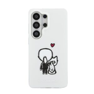 Karl Lagerfeld IML K&CH Back Logo Magnetic dėklas skirtas Apple iPhone Samsung Galaxy S26 Ultra skaidrus - Image 2