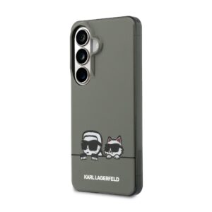 Karl Lagerfeld IML K&CH Peekaboo Logo Magnetic dėklas skirtas Apple iPhone Samsung Galaxy S26 juodos spalvos
