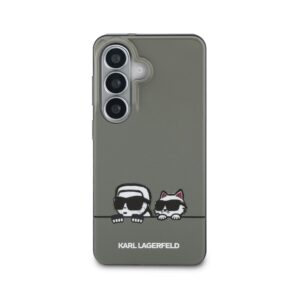 Karl Lagerfeld IML K&CH Peekaboo Logo Magnetic dėklas skirtas Apple iPhone Samsung Galaxy S26 juodos spalvos - Image 2