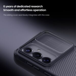 Nillkin CamShield PRO Hard dėklas telefonui Samsung Galaxy S26 Transparent Black - Image 2