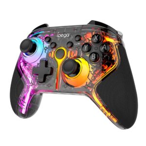 iPega 9666TH Bluetooth RGB Gamepad for Android/iOS/PS3/PS4/PC/N-Switch Black