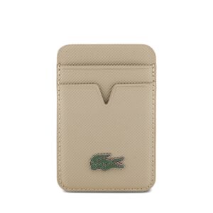 Lacoste PU Iconic Petit Pique MagSafe Wallet Tapue