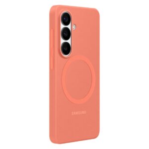 EF-ES942COE Samsung Silicone Magnet dėklas skirtas Samsung Galaxy S26 Coral Red