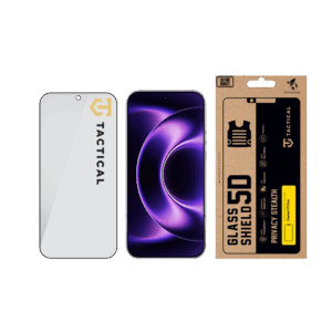 Tactical Apsauginis stiklas Shield Privacy Stealth 5D for Xiaomi 17 Ultra Black - Image 2