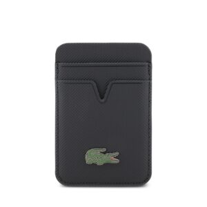 Lacoste PU Iconic Petit Pique MagSafe Wallet Navy