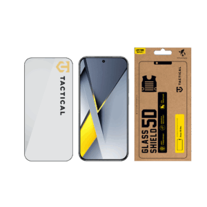 Tactical Apsauginis stiklas Shield 5D for Poco F8 Pro Black - Image 2