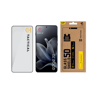 Tactical Apsauginis stiklas Shield 5D for Motorola Edge 70 Black - Image 2