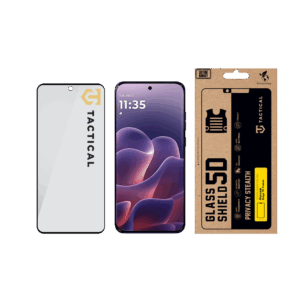 Tactical Apsauginis stiklas Shield Privacy Stealth 5D for Motorola Edge 70 Fusion Black - Image 2