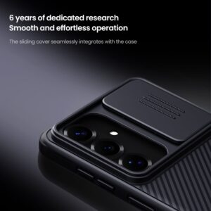 Nillkin CamShield PRO Hard dėklas skirtas Samsung Galaxy S26 juodos spalvos - Image 2