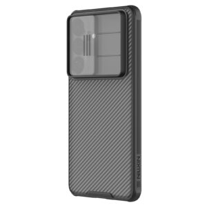 Nillkin CamShield PRO Hard dėklas skirtas Samsung Galaxy S26+ skaidrus juodos spalvos