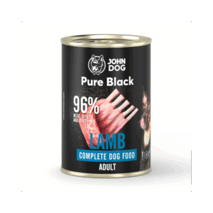 John Dog Pure Black dorosły jagnięcina šlapias maistas šunims 400g