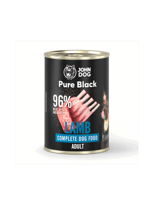 john-dog-karma-mokra-pure-black-jagniecina-400g