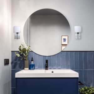 Activejet Klasikinis sieninis šviestuvas - MIRA chromas E27, skirtas svetainei - Image 2