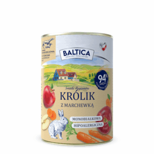 BALTICA SMAKI REGIONÓW Królik z marchewką 400g