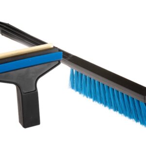 MURSKA šepetys-gremžtukas, ( 42 cm) with brass blade and squeegee (58383) - Image 2