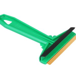 MURSKA ice scraper, "S" (16 cm) with brass blade and squeegee, made in Finland (58380)