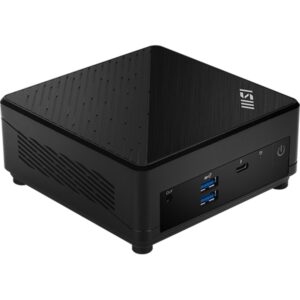 Mini desktop PC MSI Cubi 5 1M-438BEU barebone Core 5 / WiFi 6E + BT 5.3 / 1x2.5Gbps + 1x1Gbps juodos spalvos