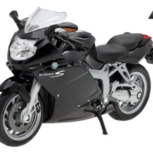 Modeliukas 1:18, BMW K1200S, juodos spalvos - Image 1