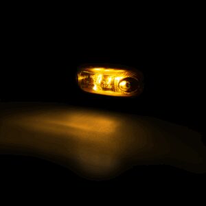 Gabaritų žibintas LD233 GRAPHITE yellow yellow - Image 3