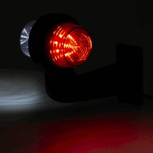 Gabaritų žibintas LD2586 GRAPHITE white-red - Image 2