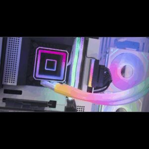 Mars Gaming MCA-L24 ATX 24pin 90° Adapter with ARGB - Image 2