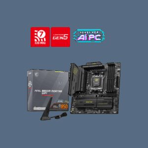 MSI Motherboard MAG B850M MORTAR WIFI AM5 4DDR5 mATX