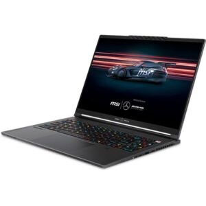 Nešiojamas kompiuteris MSI Stealth A16 MercedesAMG AI+ A3XWGG Ryzen AI 9 / 32GB RAM / 1TB SSD / 16" OLED QHD+ 240Hz / GeForce RTX 5070 / Windows 11 Pro / US išdėstymas /  (Selenite Gray) - Image 5